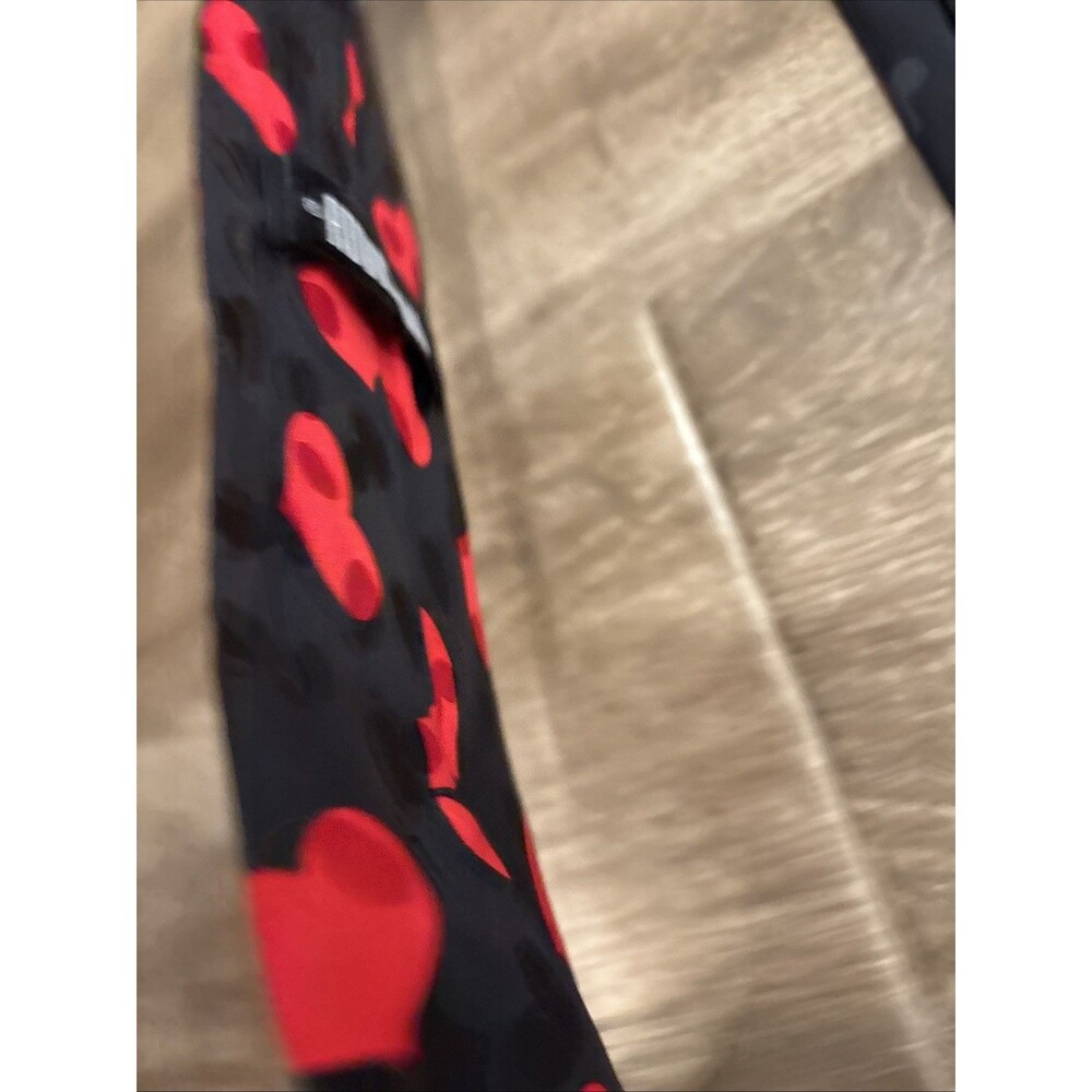 Valentine's Y2K Addiction Bubble Red Heart 100 Silk Men’s Neck Tie‎ 4 in Wide - Picture 6 of 9